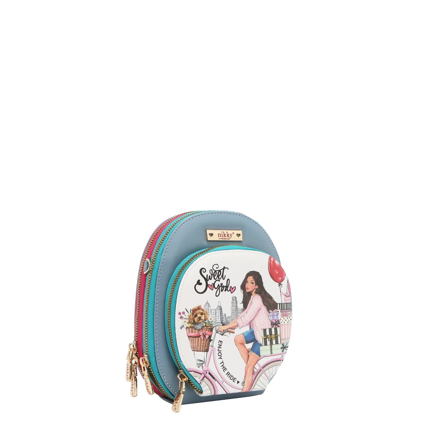 Multi Pocket Small Crossbody Bag
