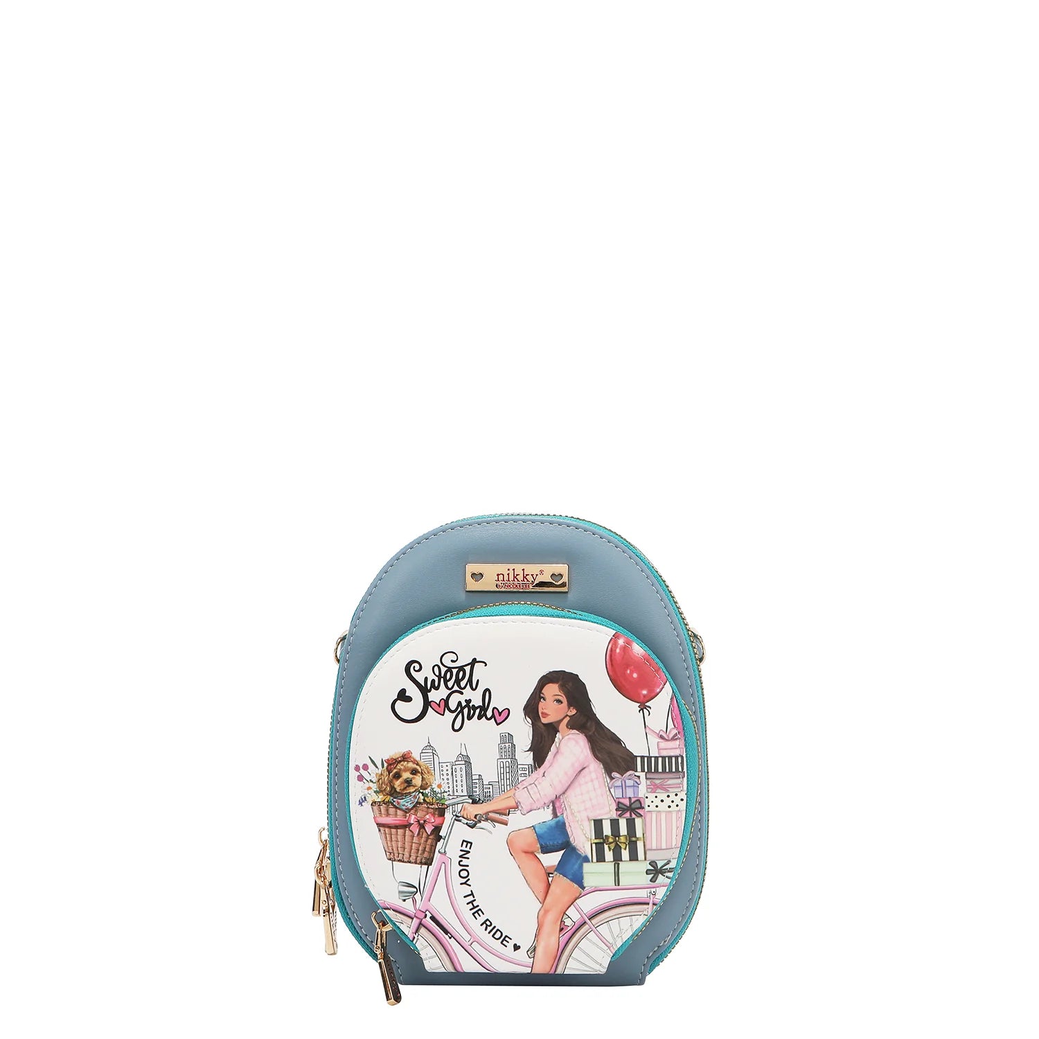 Multi Pocket Small Crossbody Bag