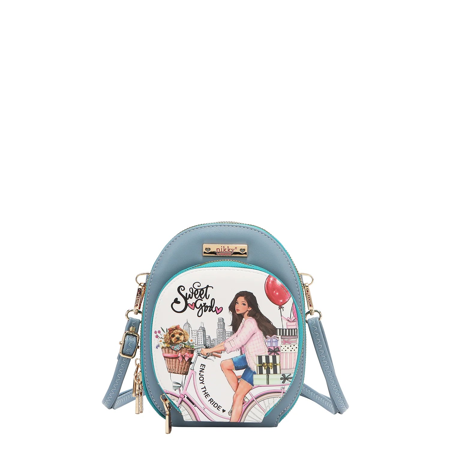 Multi Pocket Small Crossbody Bag