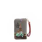 Medium Double Zipper Wallet