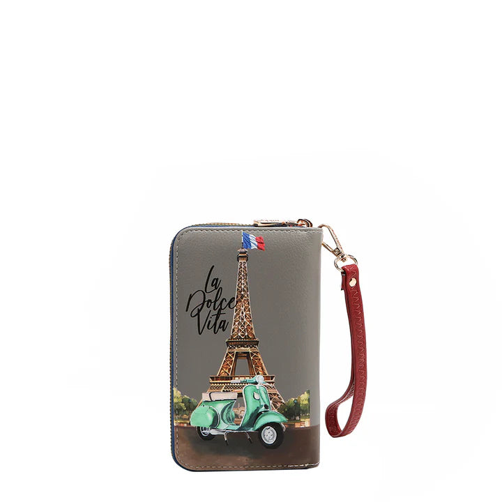 Medium Double Zipper Wallet