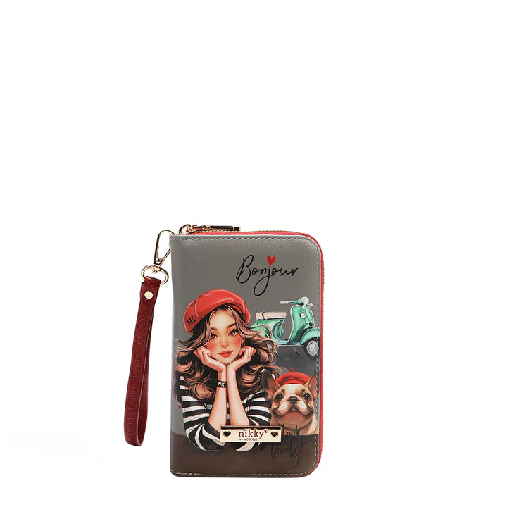 Medium Double Zipper Wallet