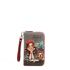 Medium Double Zipper Wallet