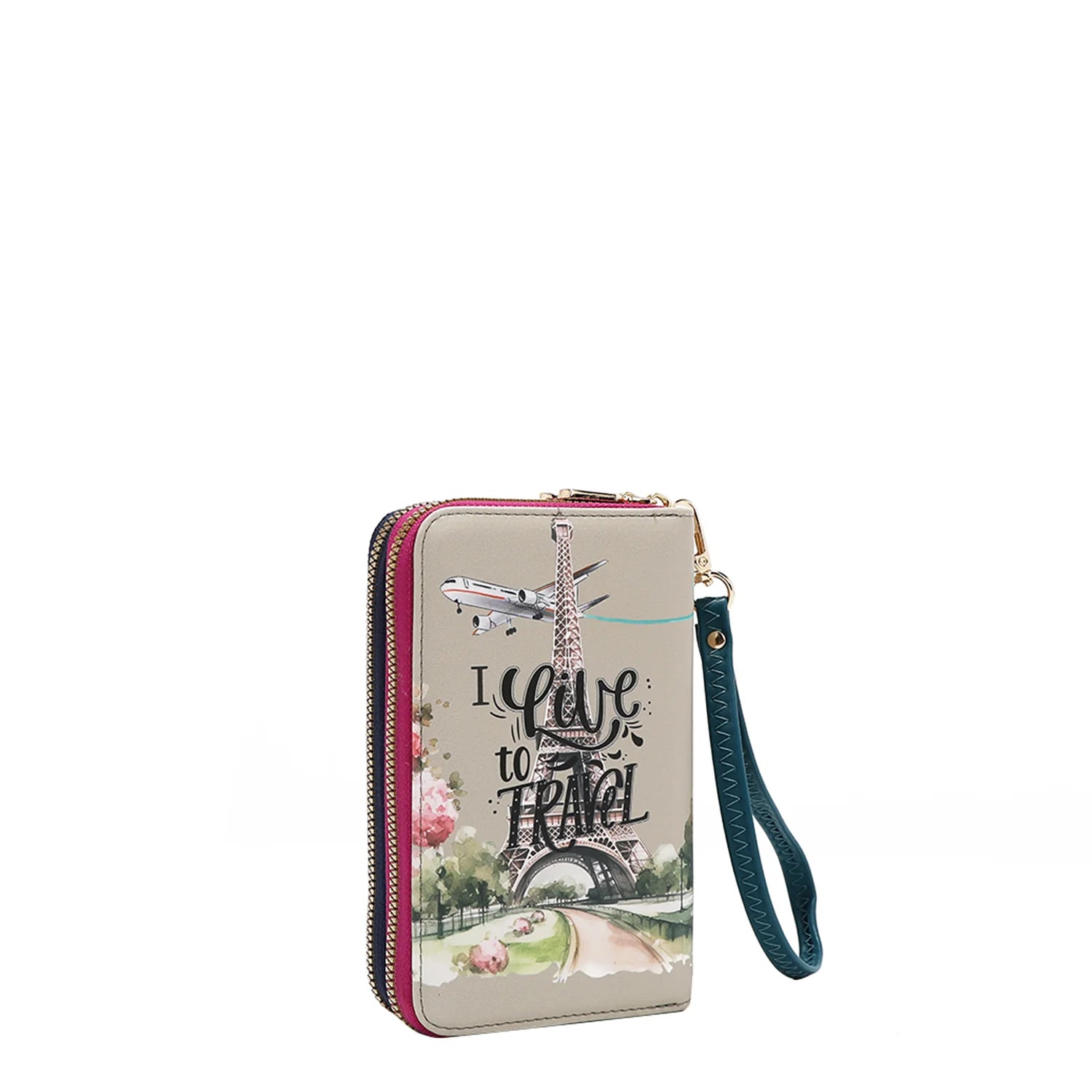 Medium Double Zipper Wallet