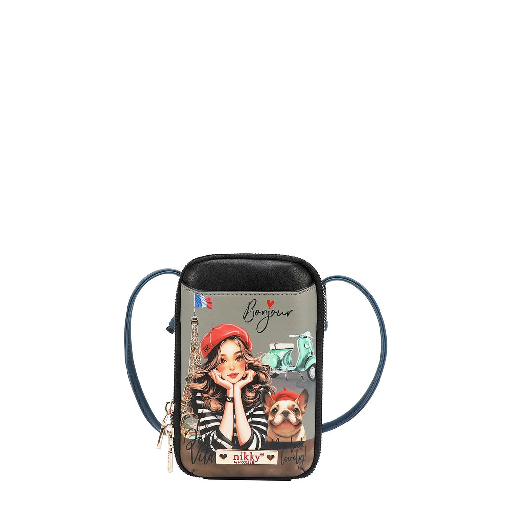 Zip Around Phone & Wallet Crossbody Bag