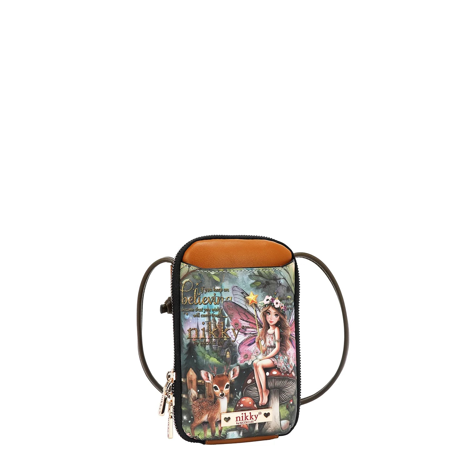 Zip Around Phone & Wallet Crossbody Bag