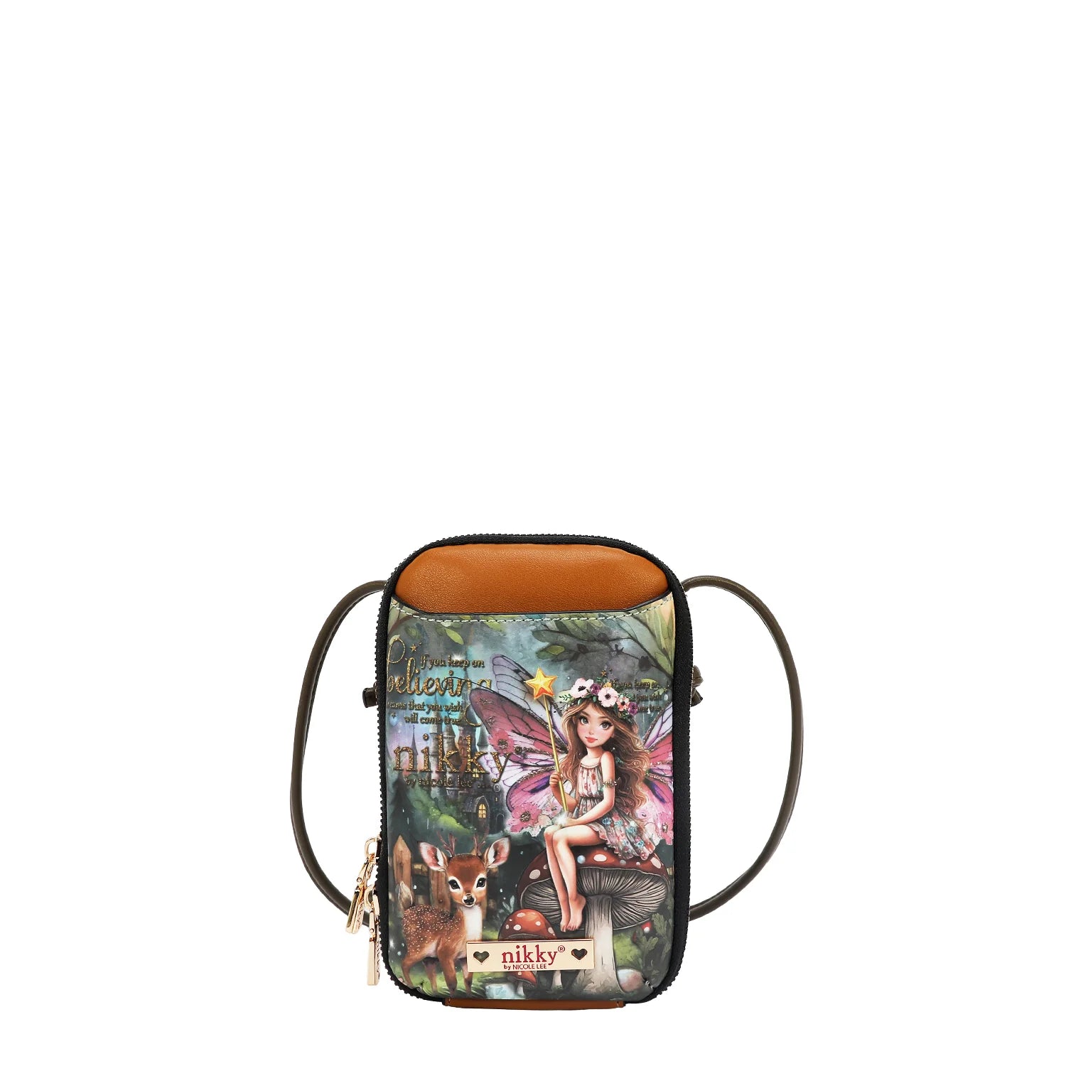 Zip Around Phone & Wallet Crossbody Bag
