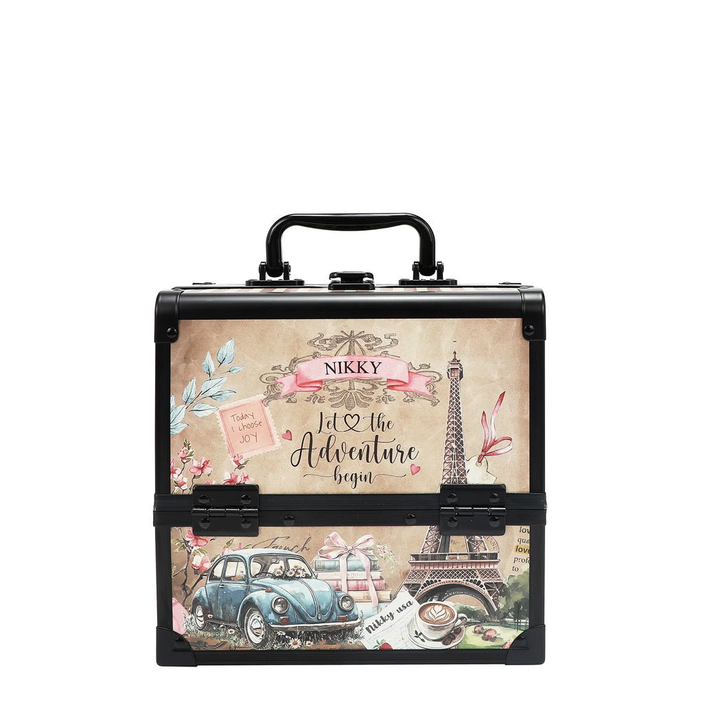 Multi-Tier Cosmetic Organizer Case