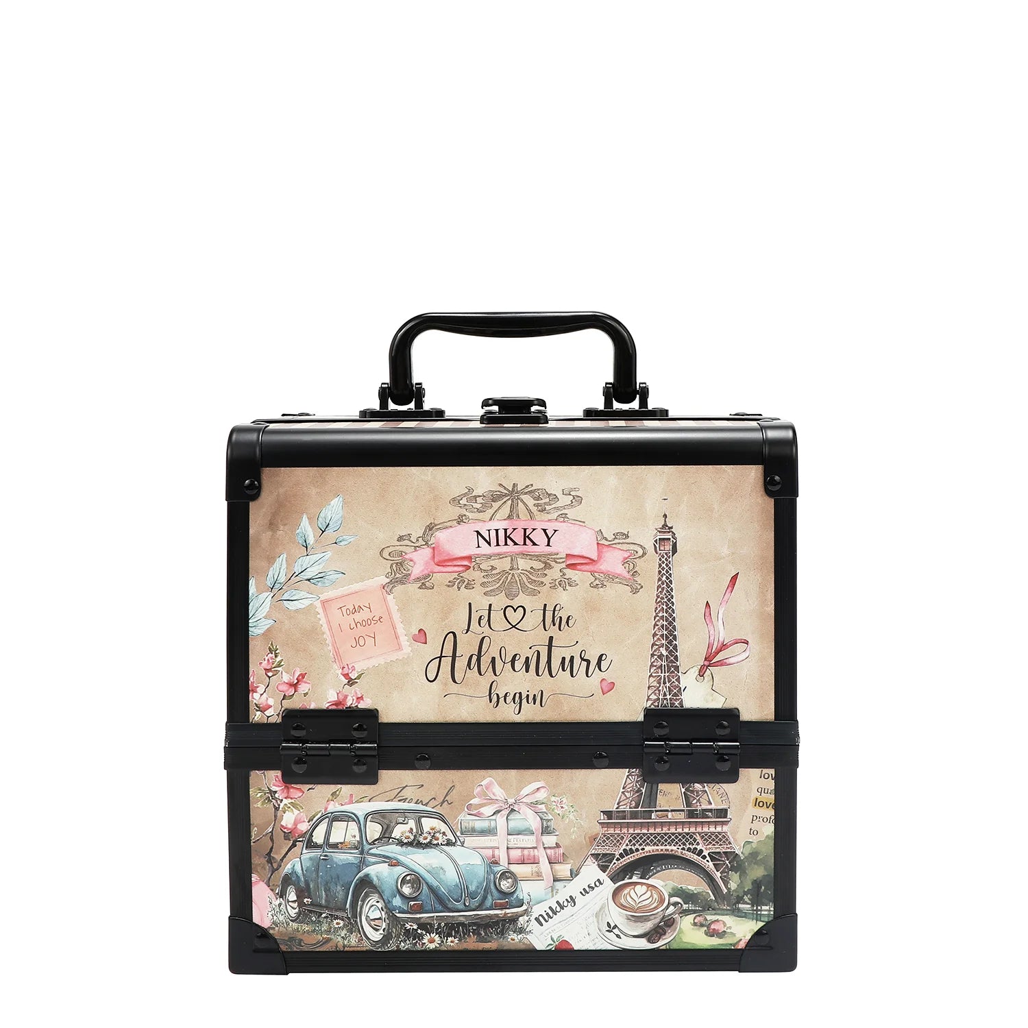 Multi-Tier Cosmetic Organizer Case