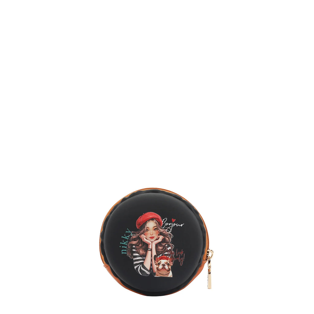 Silicone Round Zip Pouch
