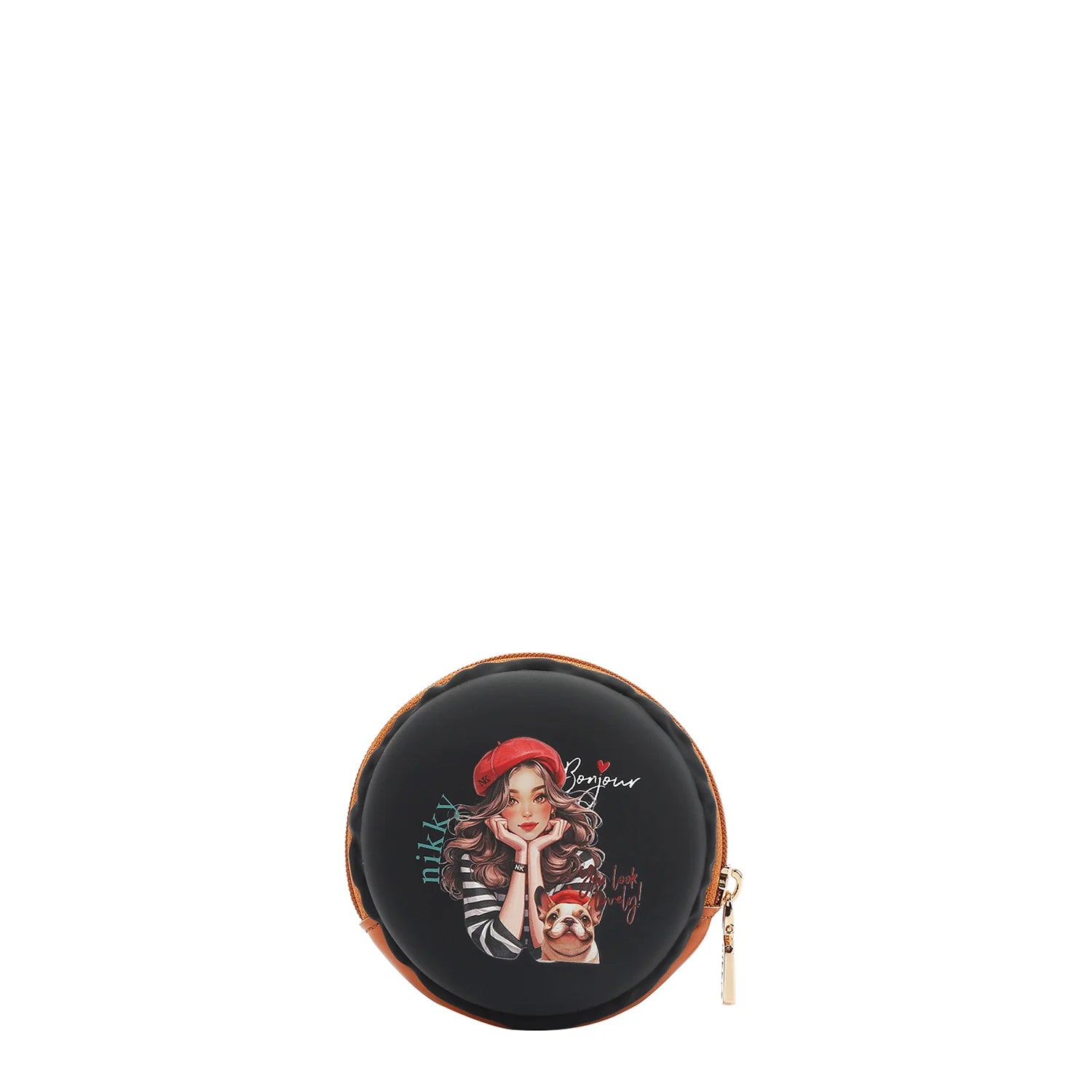Silicone Round Zip Pouch
