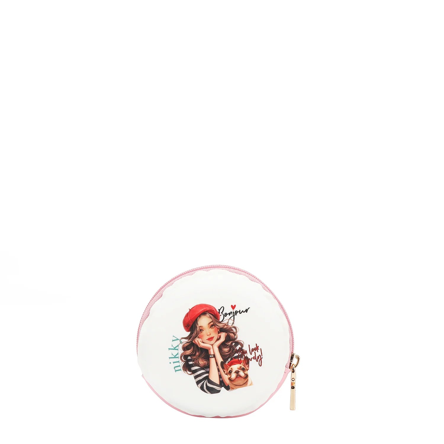 Silicone Round Zip Pouch