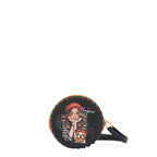 Silicone Round Zip Pouch with Wristlet