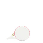 Silicone Round Zip Pouch with Wristlet