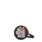 Silicone Round Zip Pouch with Wristlet