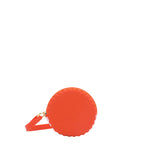 Silicone Round Zip Pouch with Wristlet