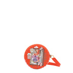 Silicone Round Zip Pouch with Wristlet