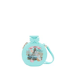 Round Mini Wristlet Coin Purse