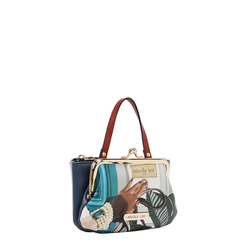 Mini Frame Top-Handle Purse