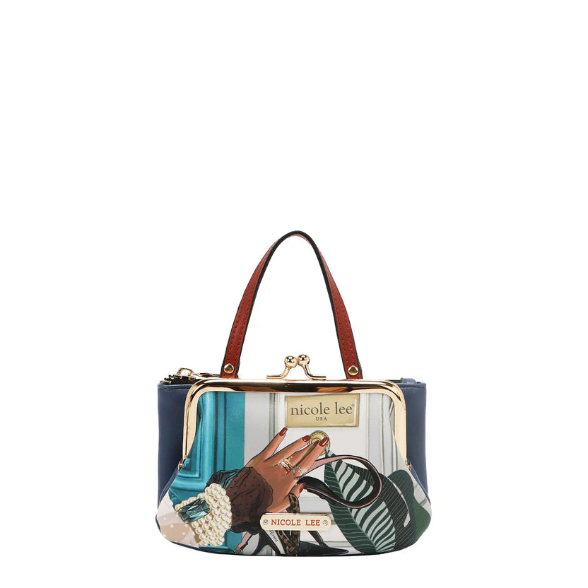 Mini Frame Top-Handle Purse