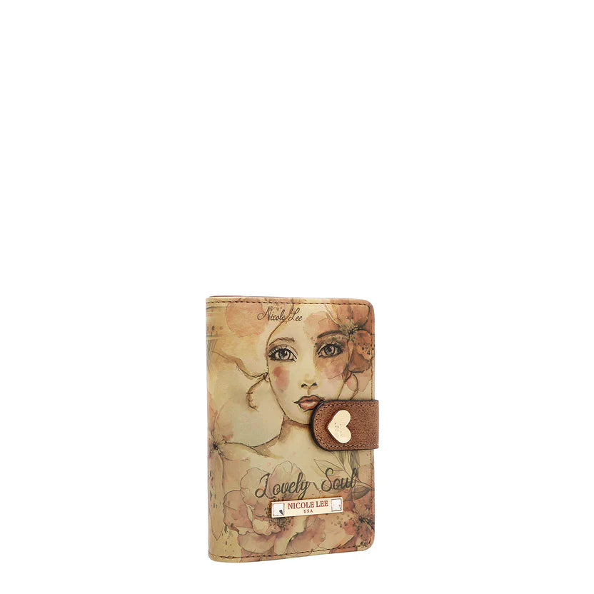 Compact Snap-Tab Wallet Organizer
