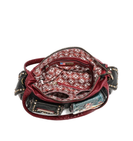 Denim Shoulder Bag - ALB