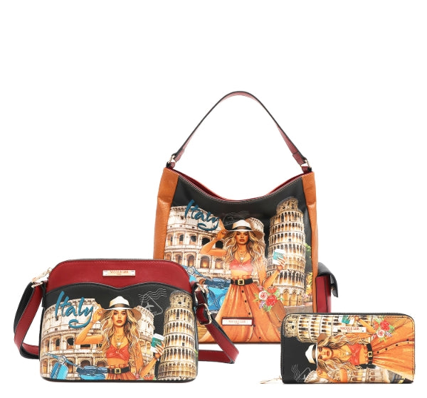 3PC Shoulder Bag Set