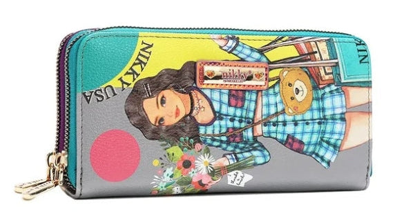 Double Zipper Wallet