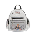 Checkered Mini Backpack