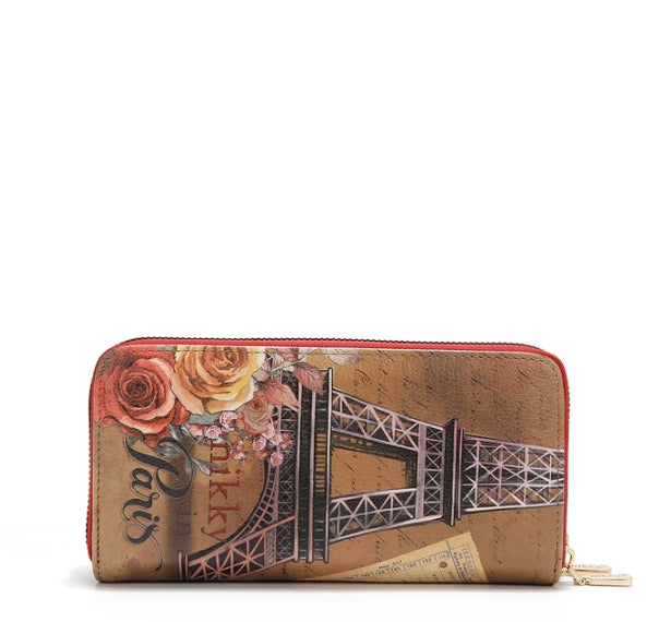 Double Zipper Wallet