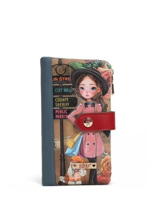 Bi-Fold Zipper Wallet