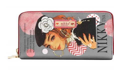 Double Zipper Wallet
