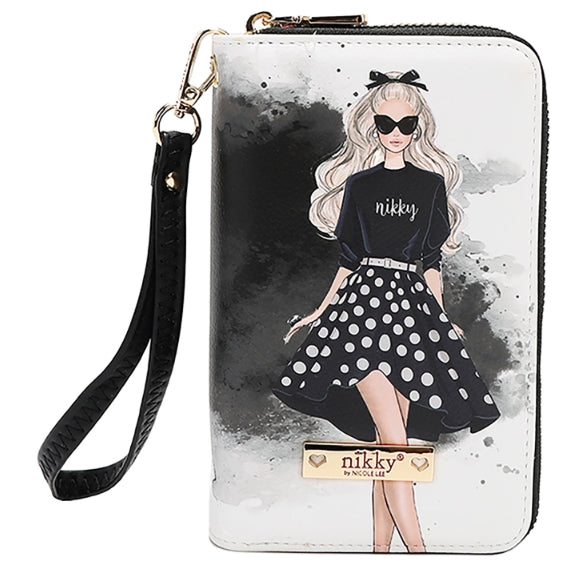 Medium Double Zipper Wallet