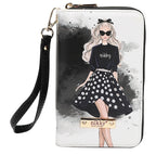 Medium Double Zipper Wallet