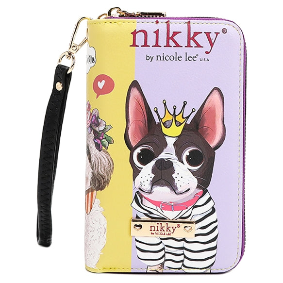 Medium Double Zipper Wallet