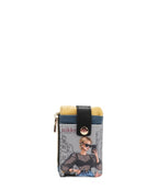 Mini Zip & Snap Button Card Holder