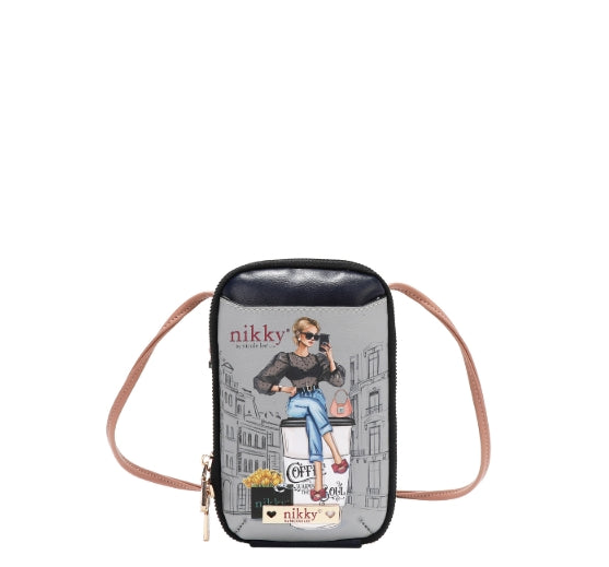 Zip Around Phone & Wallet Crossbody Bag