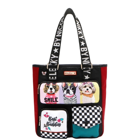 Multi Pocket Tote Bag