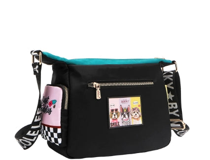 Multi Pocket Small Crossbody Shoulder Bag