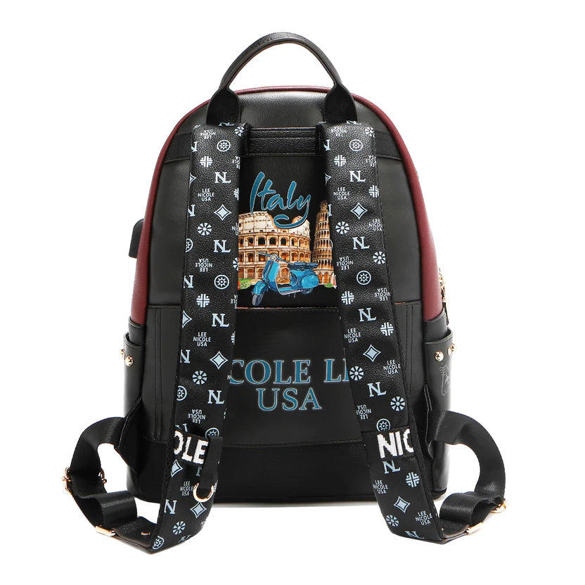 Backpack with USB Charging Port