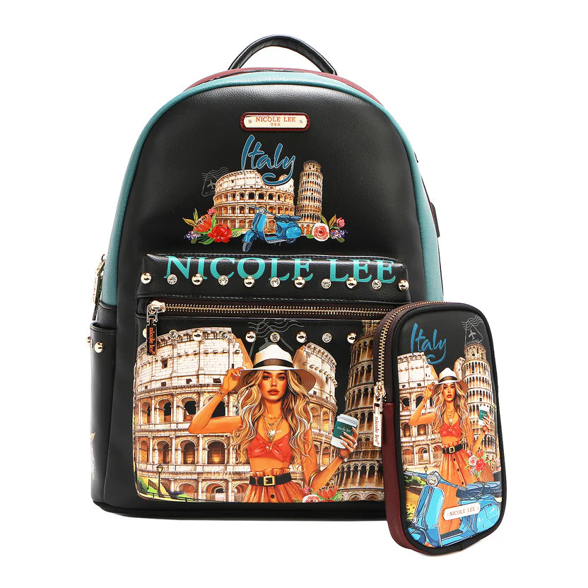 Backpack with USB Charging Port