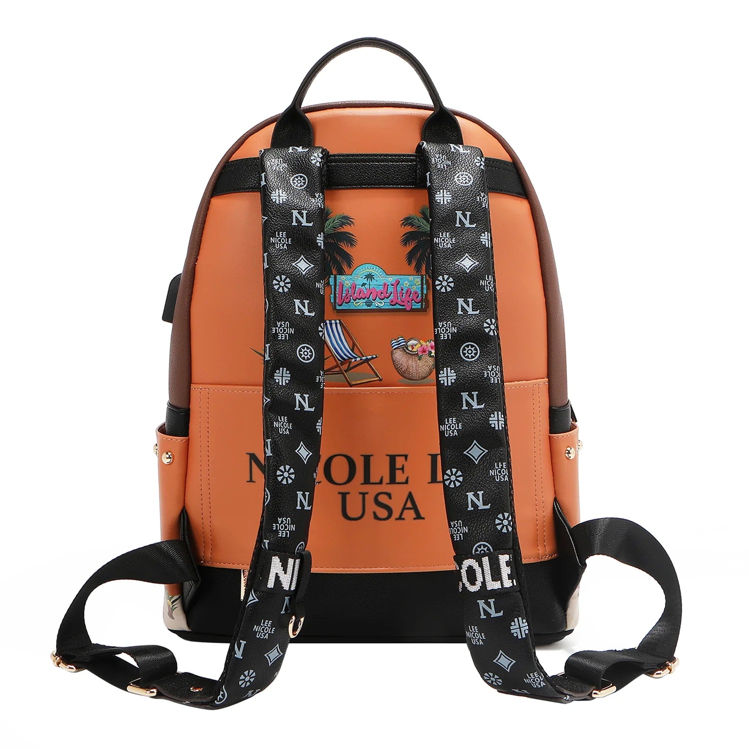 Backpack with USB Charging Port