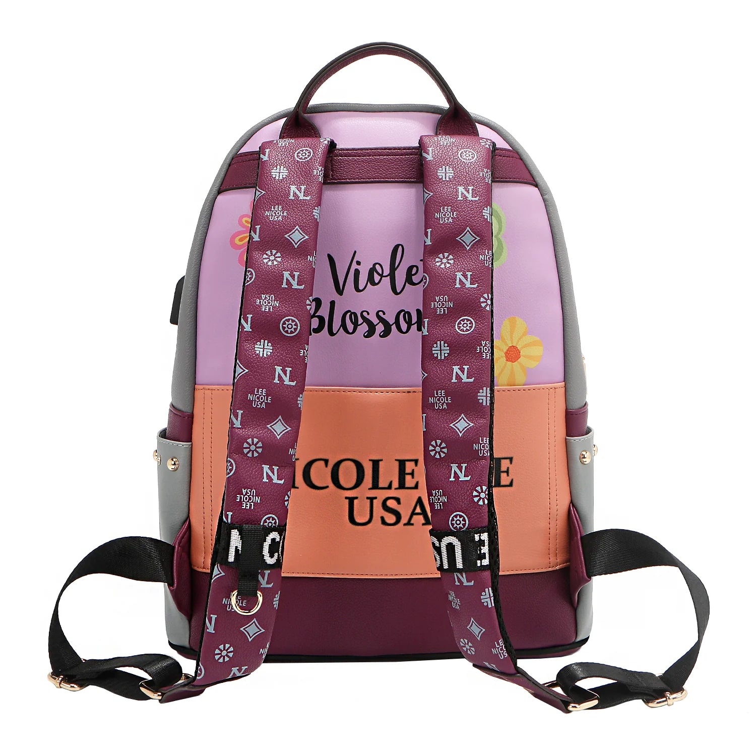 Backpack with USB Charging Port