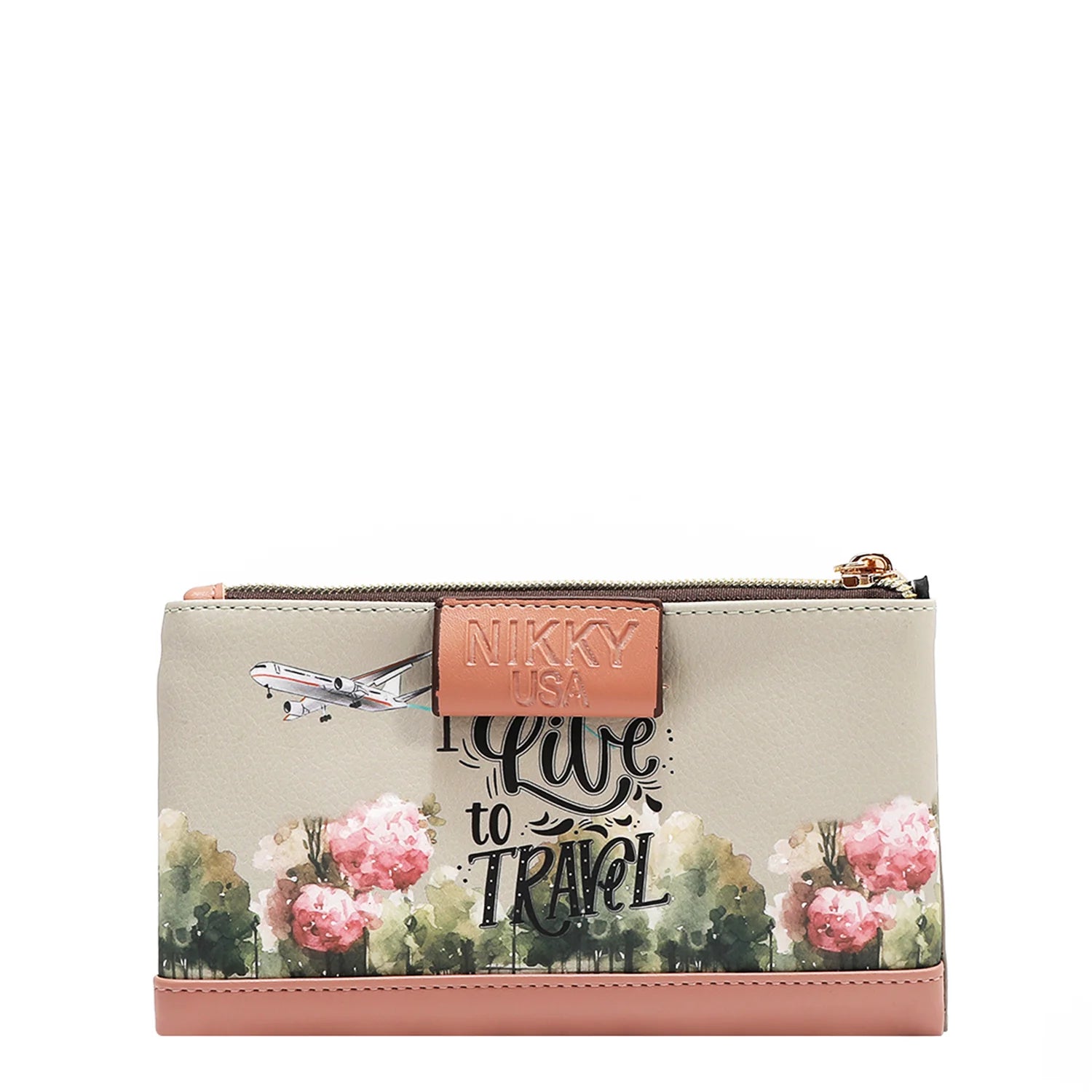 Bi-Fold Zipper Wallet