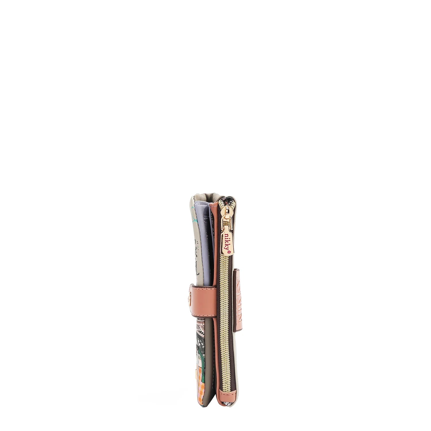 Bi-Fold Zipper Wallet